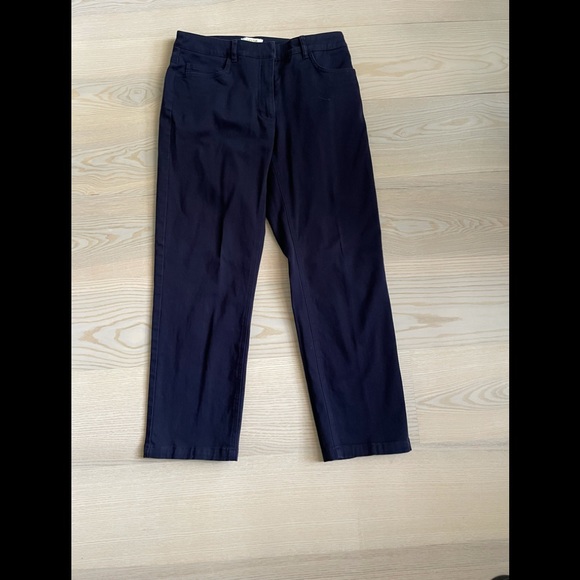 Peck and Peck Navy Pants  6 (but fits like a 4)EUC - Picture 2 of 14